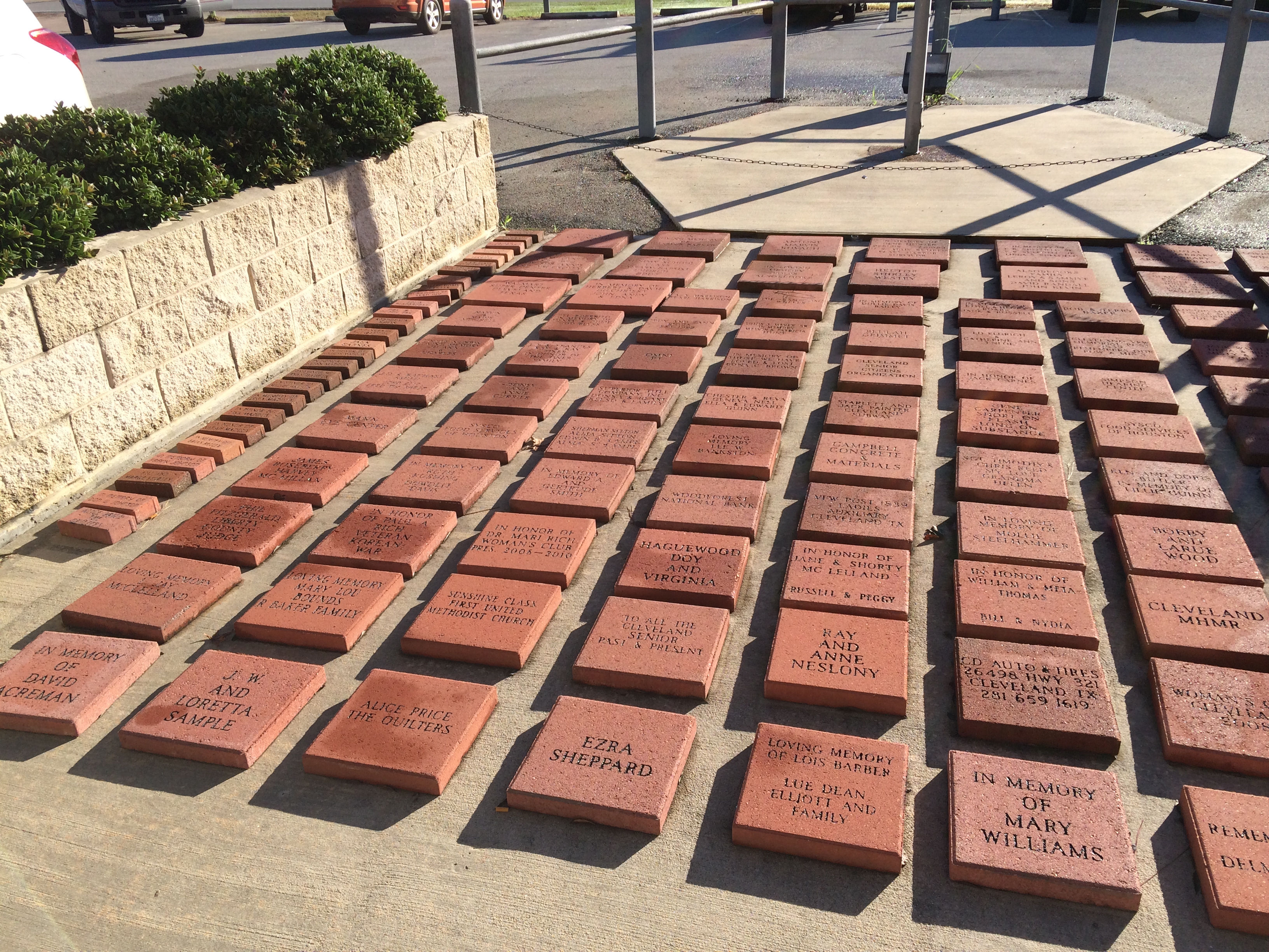 Memorial Bricks